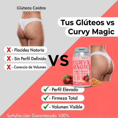 Aumenta Tus Curvas, Glúteos y Busto Naturalmente